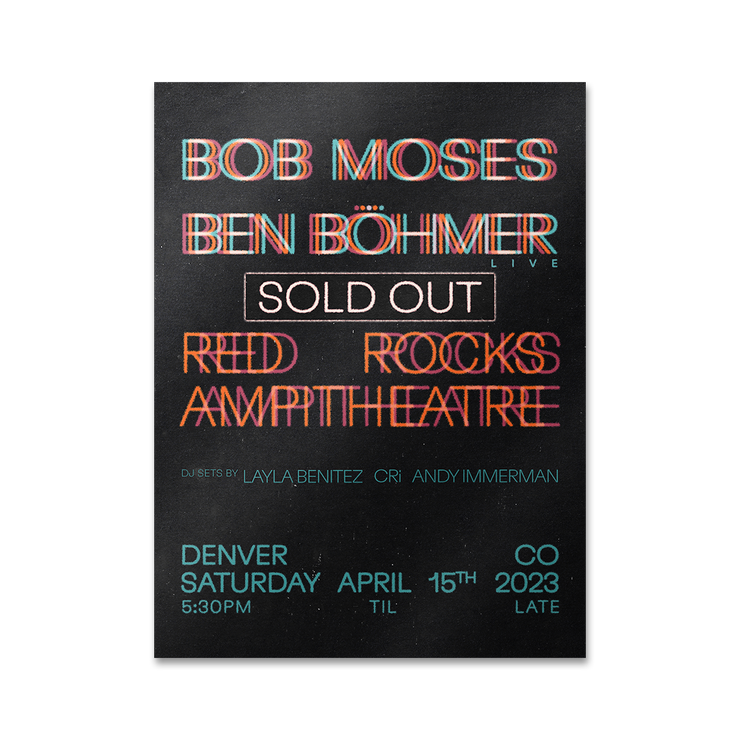 RED ROCK AMPHITHEATRE POSTER